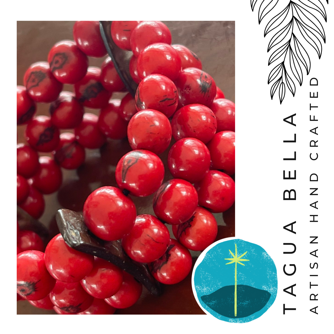 LAYLA BRACELET RED/PINKS