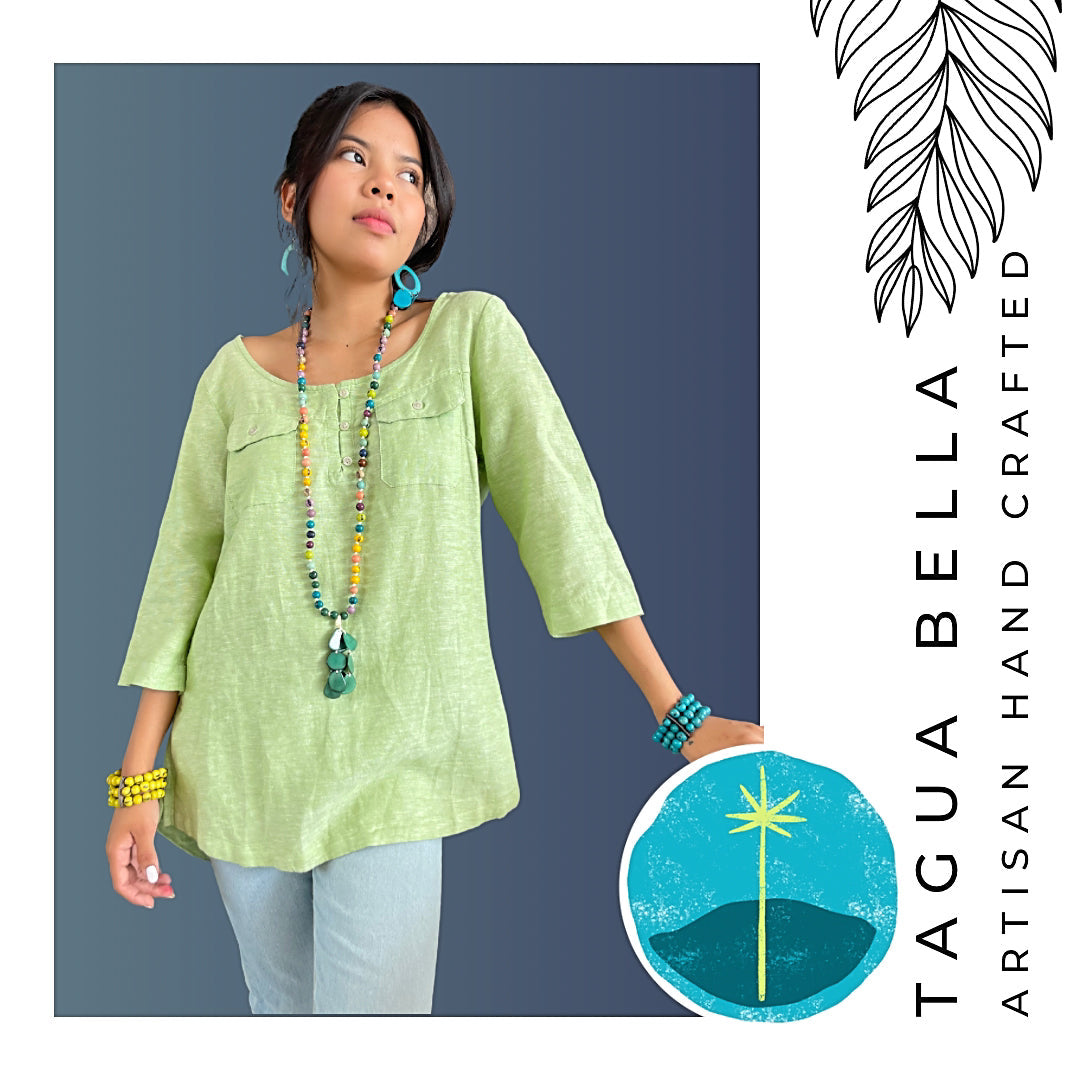 WHOLESALE TAGUA NECKLACE cha cha w58