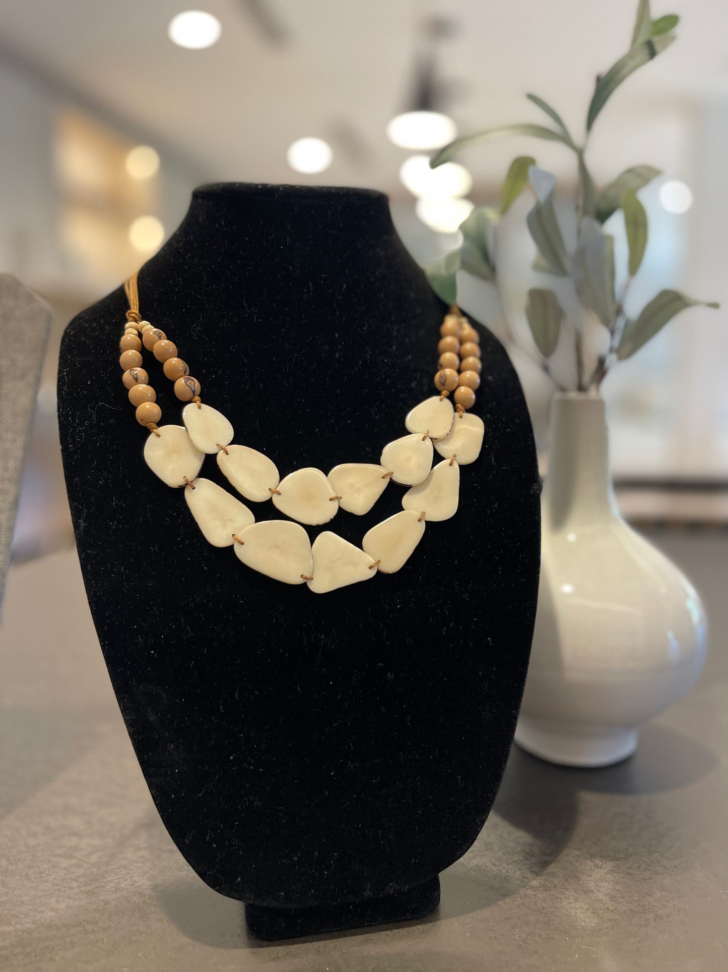 ELENA TAGUA NECKLACE