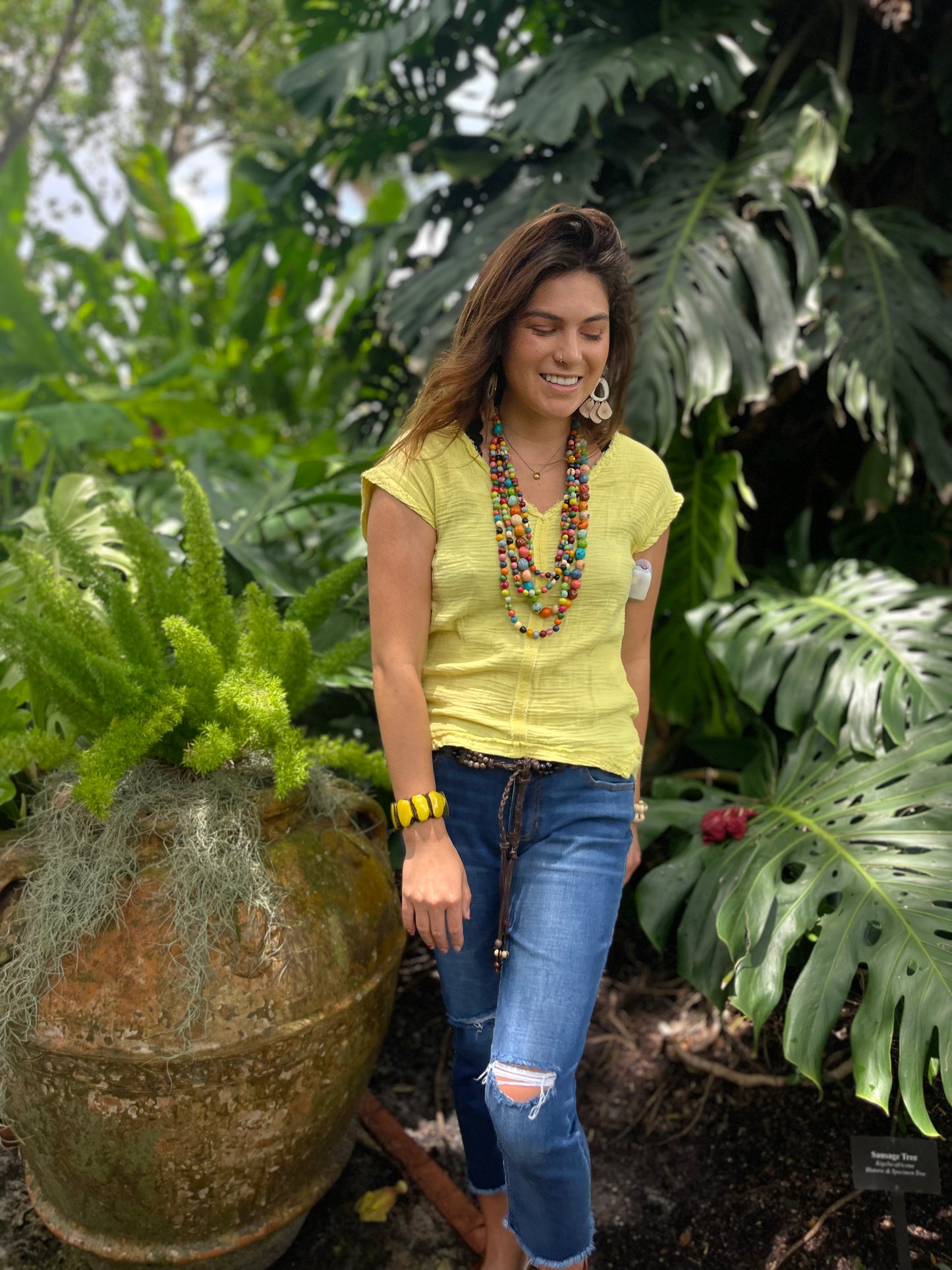 ROSARIO NECKLACE RAINBOW