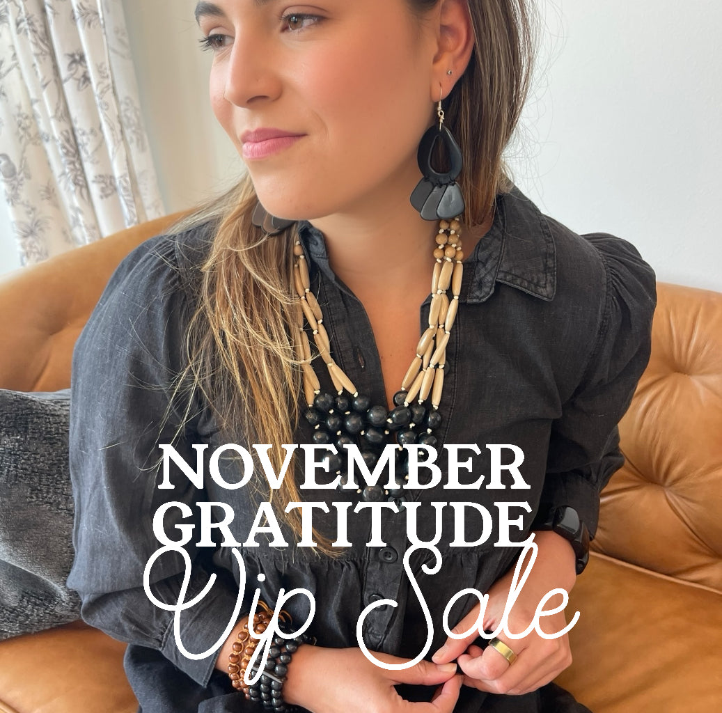 November’s Gratitude VIP Sale