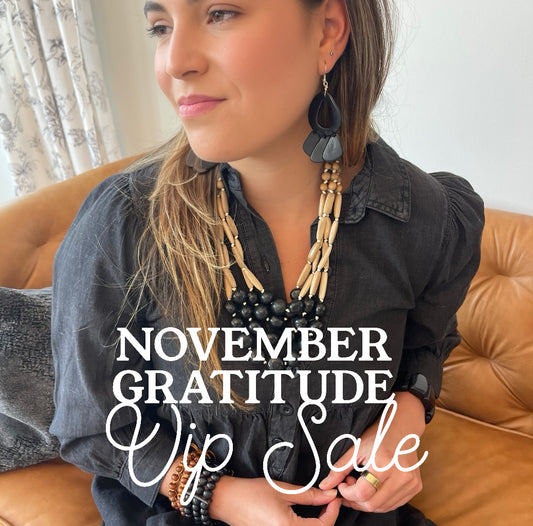 November’s Gratitude VIP Sale