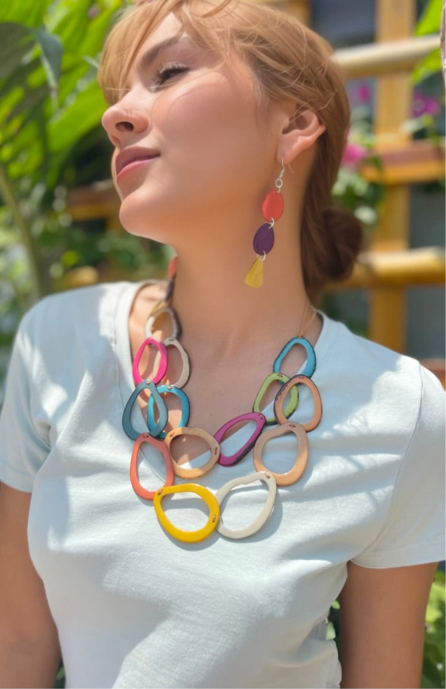 MIM NECKLACE RAINBOW