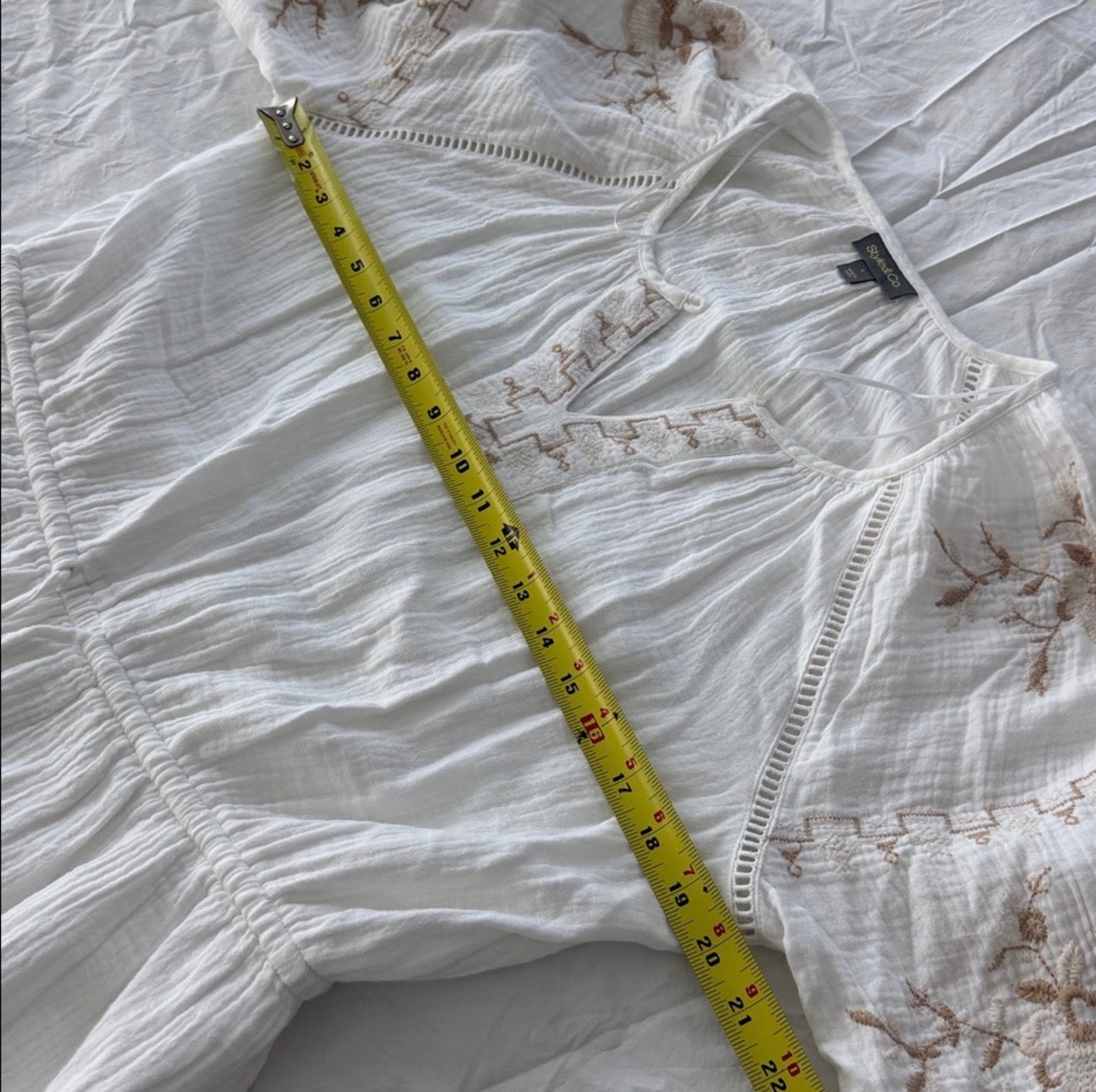 Gauze Dress Large