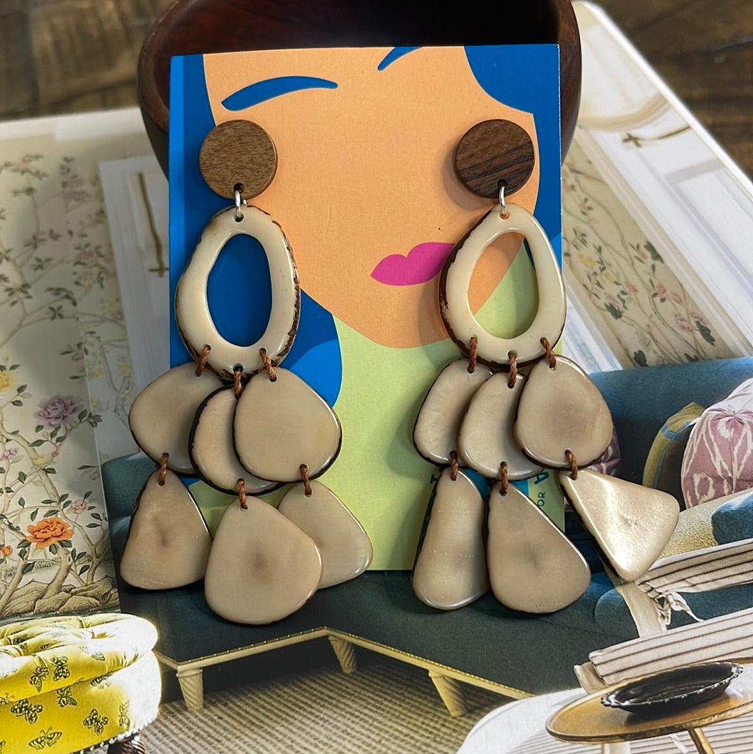 VEDA TAGUA EARRINGS