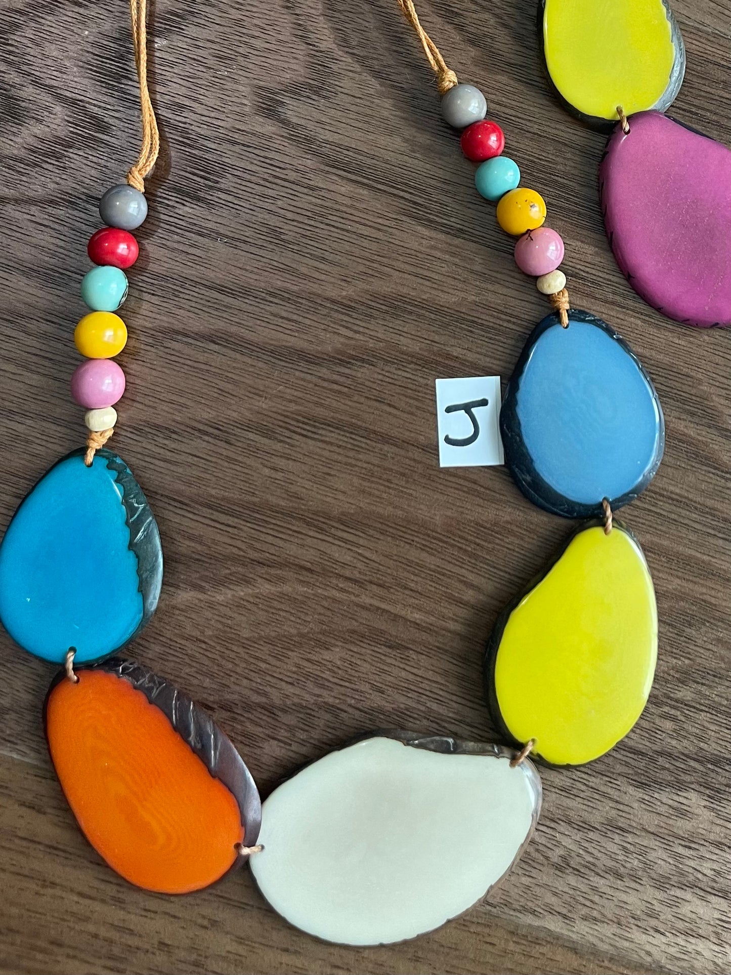 AMY RAINBOW TAGUA NECKLACE