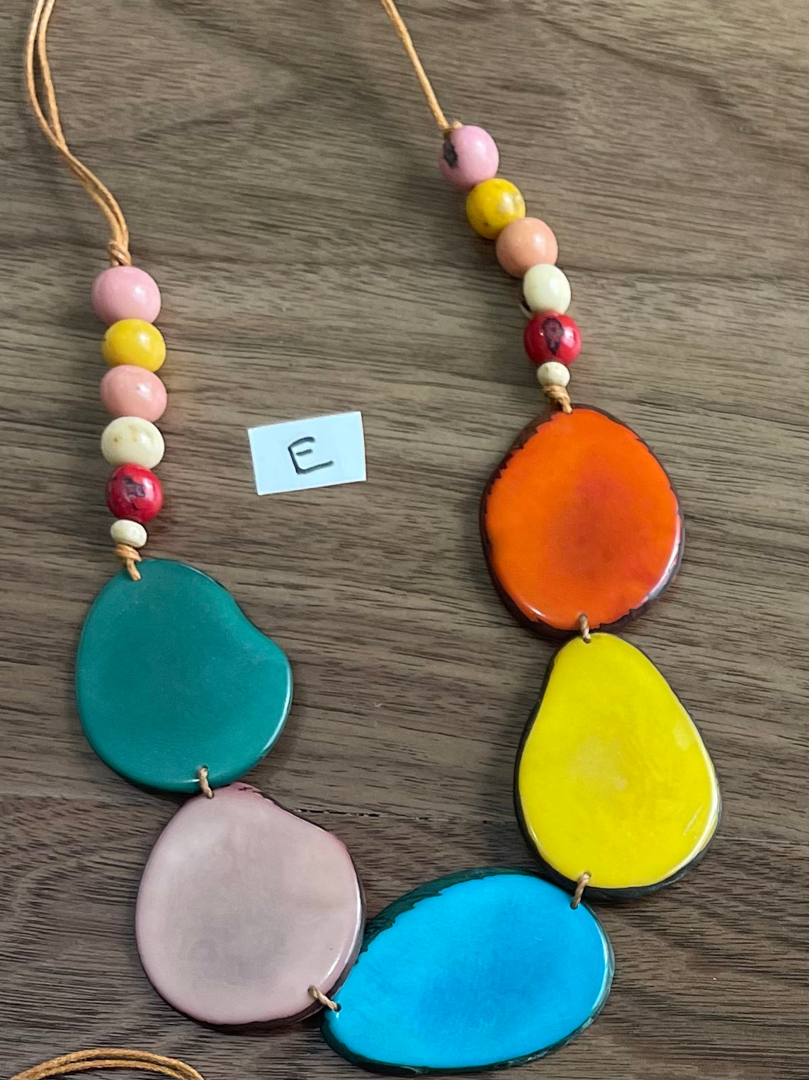 AMY RAINBOW TAGUA NECKLACE