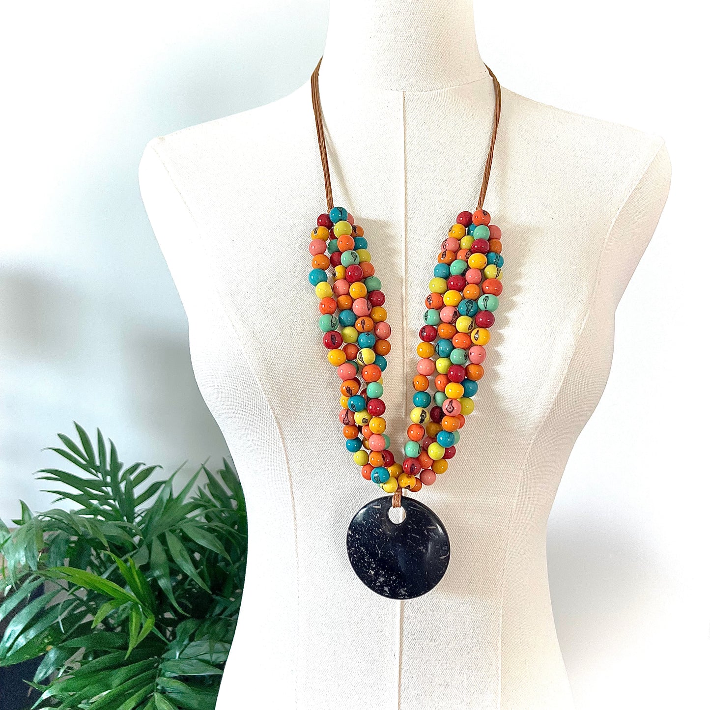 CYNDI ACAI NECKLACE RAINBOW