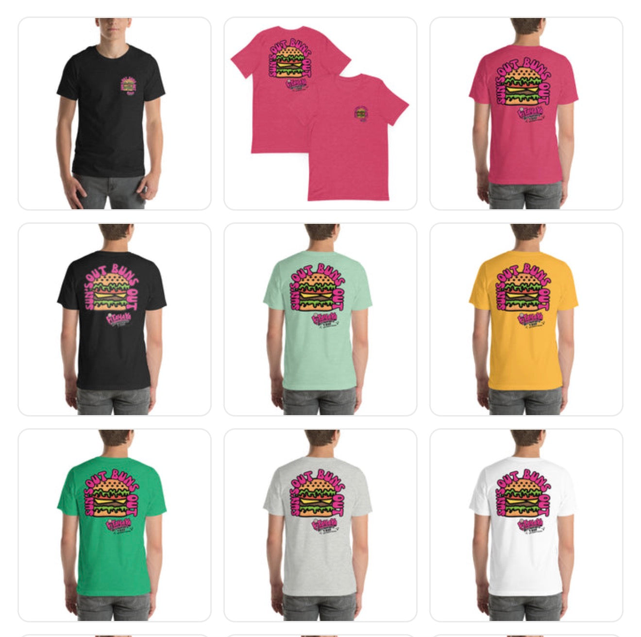 Suns Out Buns Out T-Shirt