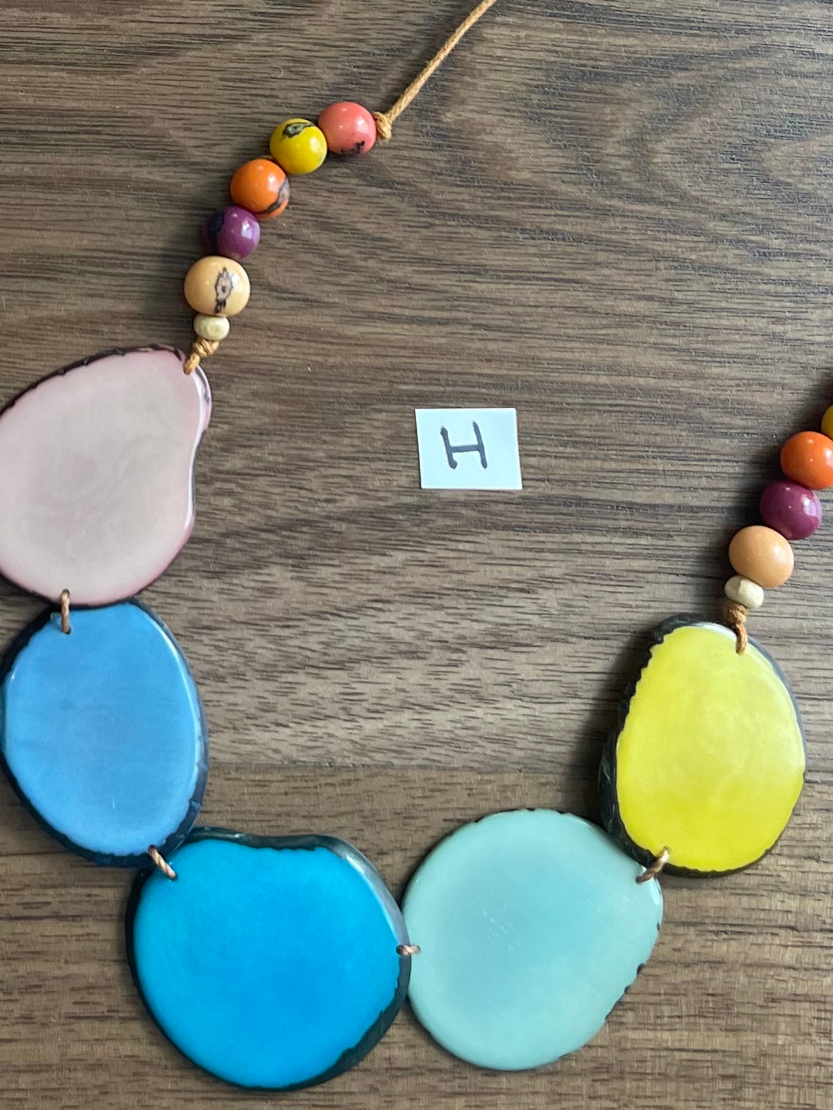 AMY RAINBOW TAGUA NECKLACE