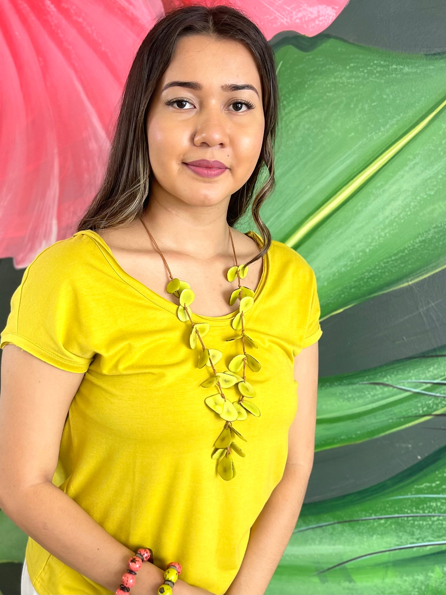 LAQUETA TAGUA NECKLACE