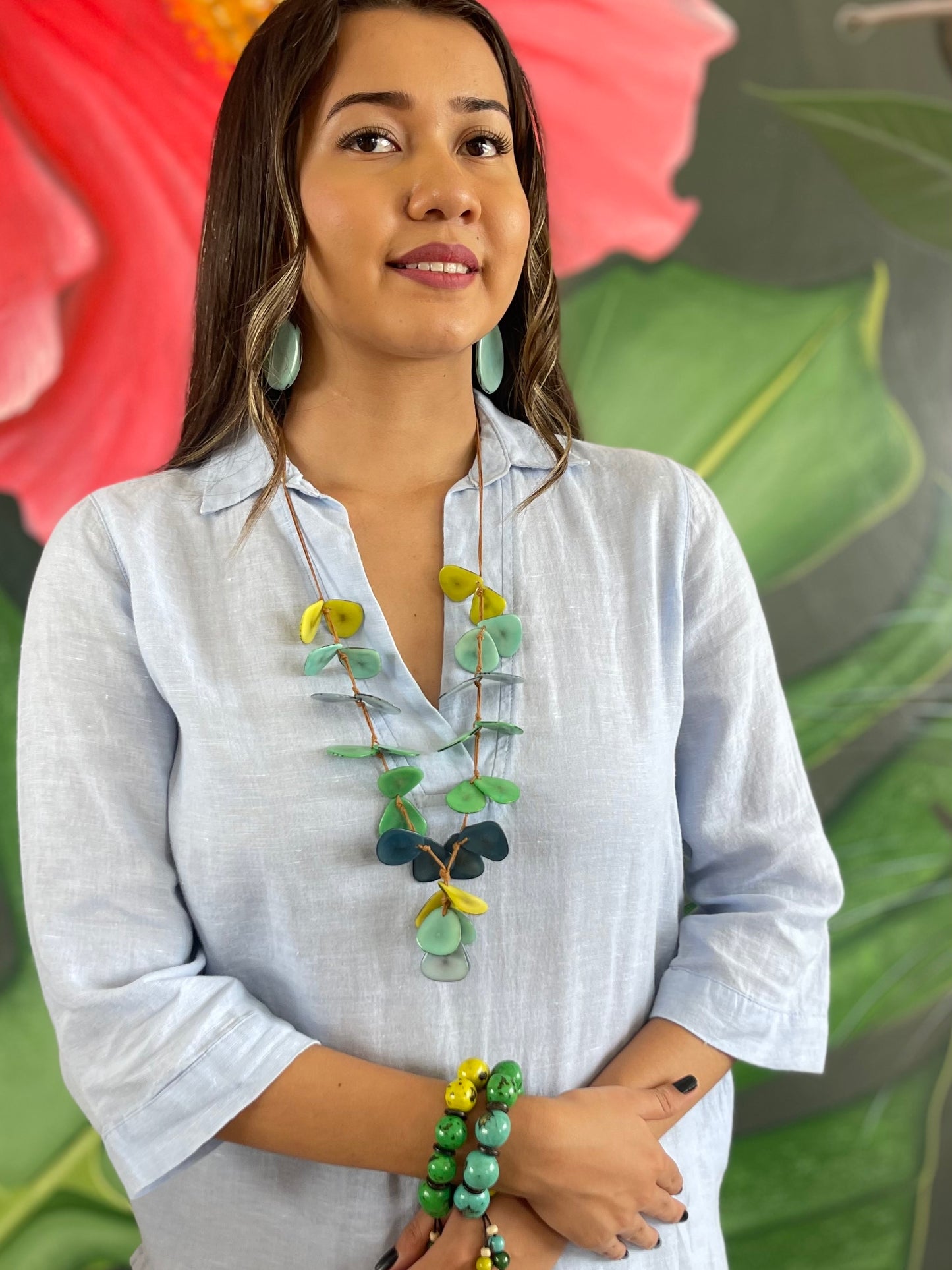 LAQUETA TAGUA NECKLACE
