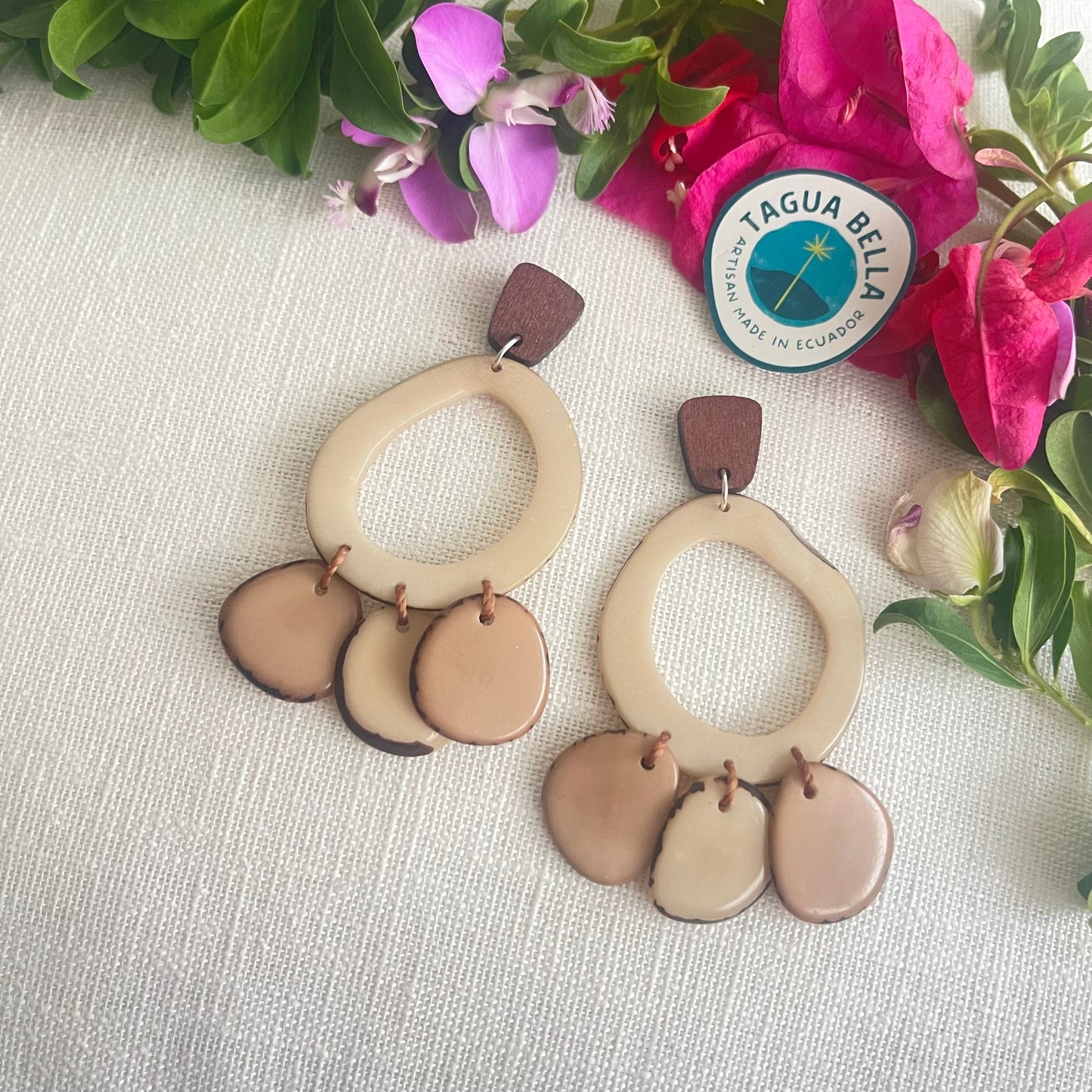 GAIL 2 TAGUA EARRINGS