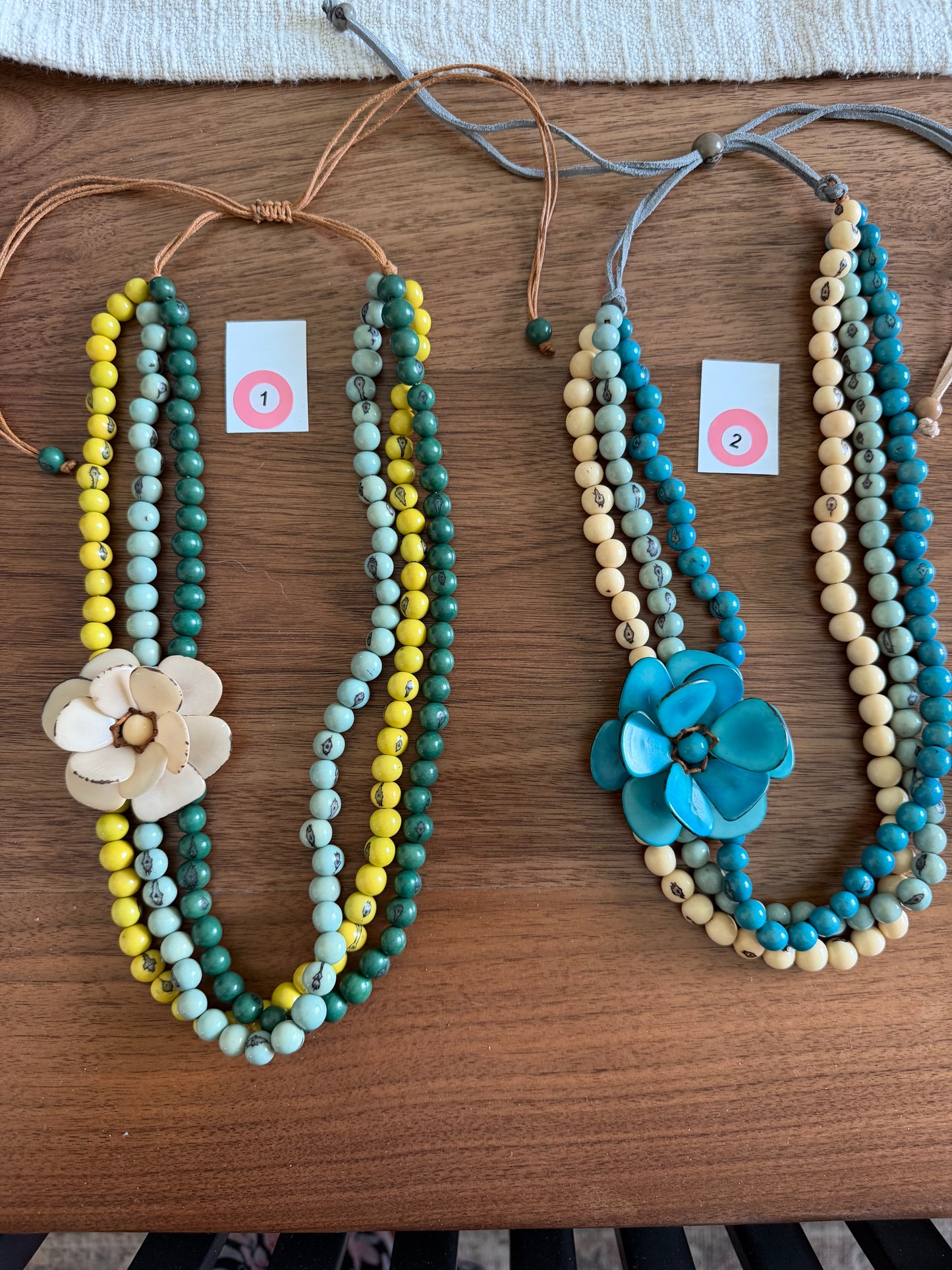 TAGUA NECKLACE CHOICE