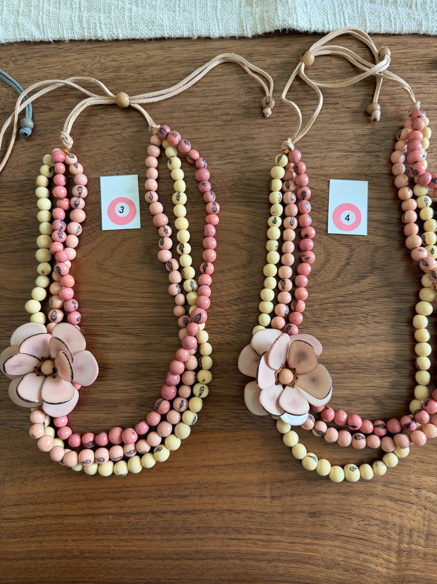 TAGUA NECKLACE CHOICE