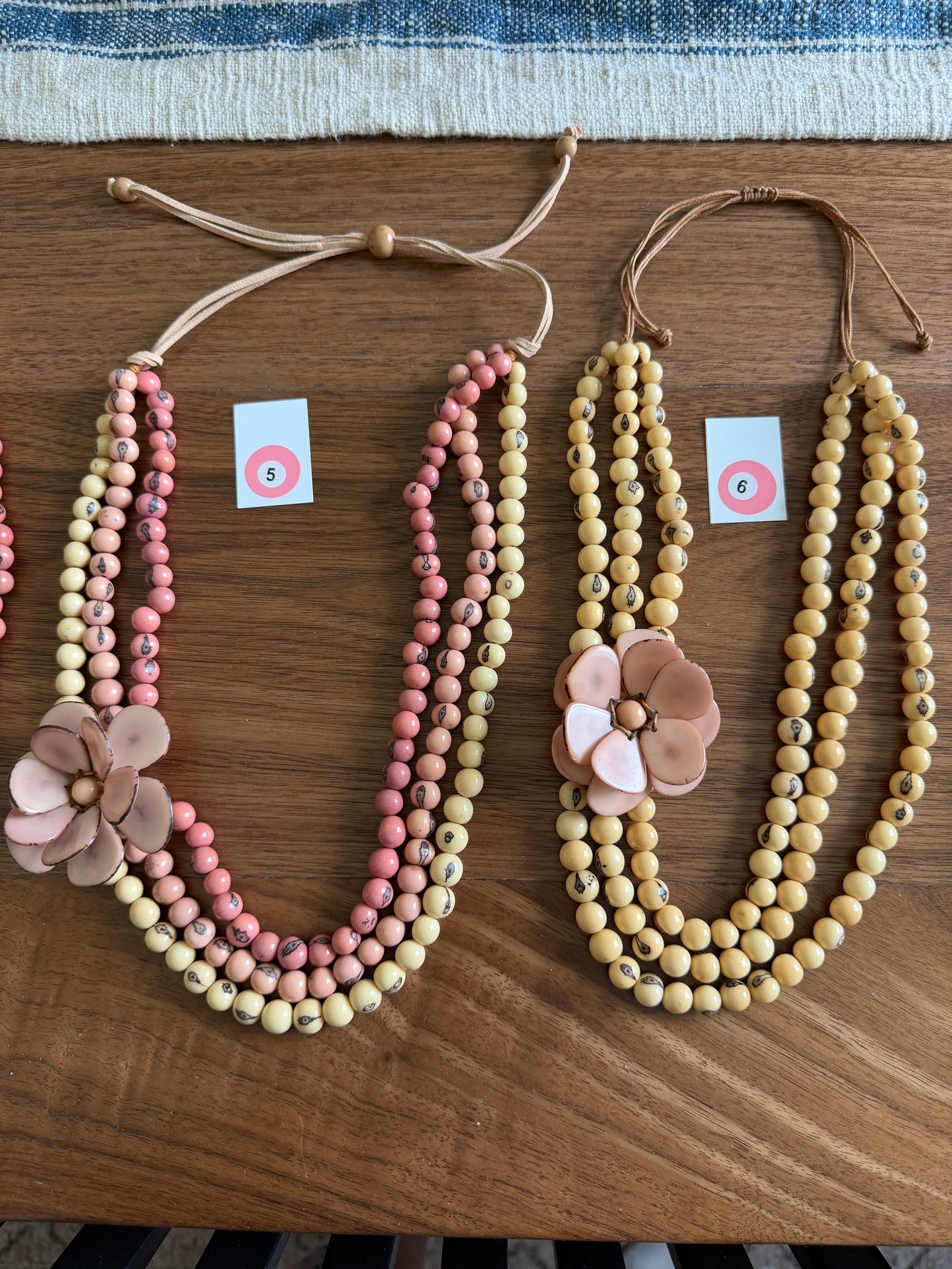 TAGUA NECKLACE CHOICE