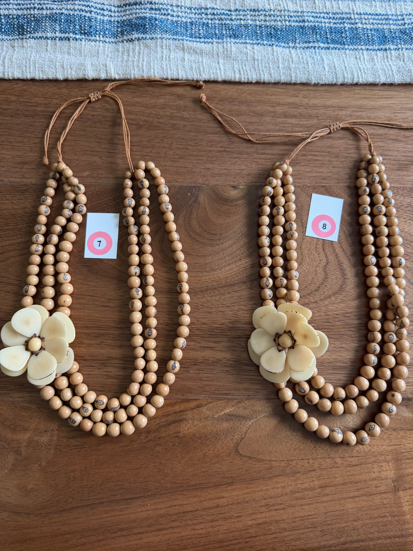 TAGUA NECKLACE CHOICE
