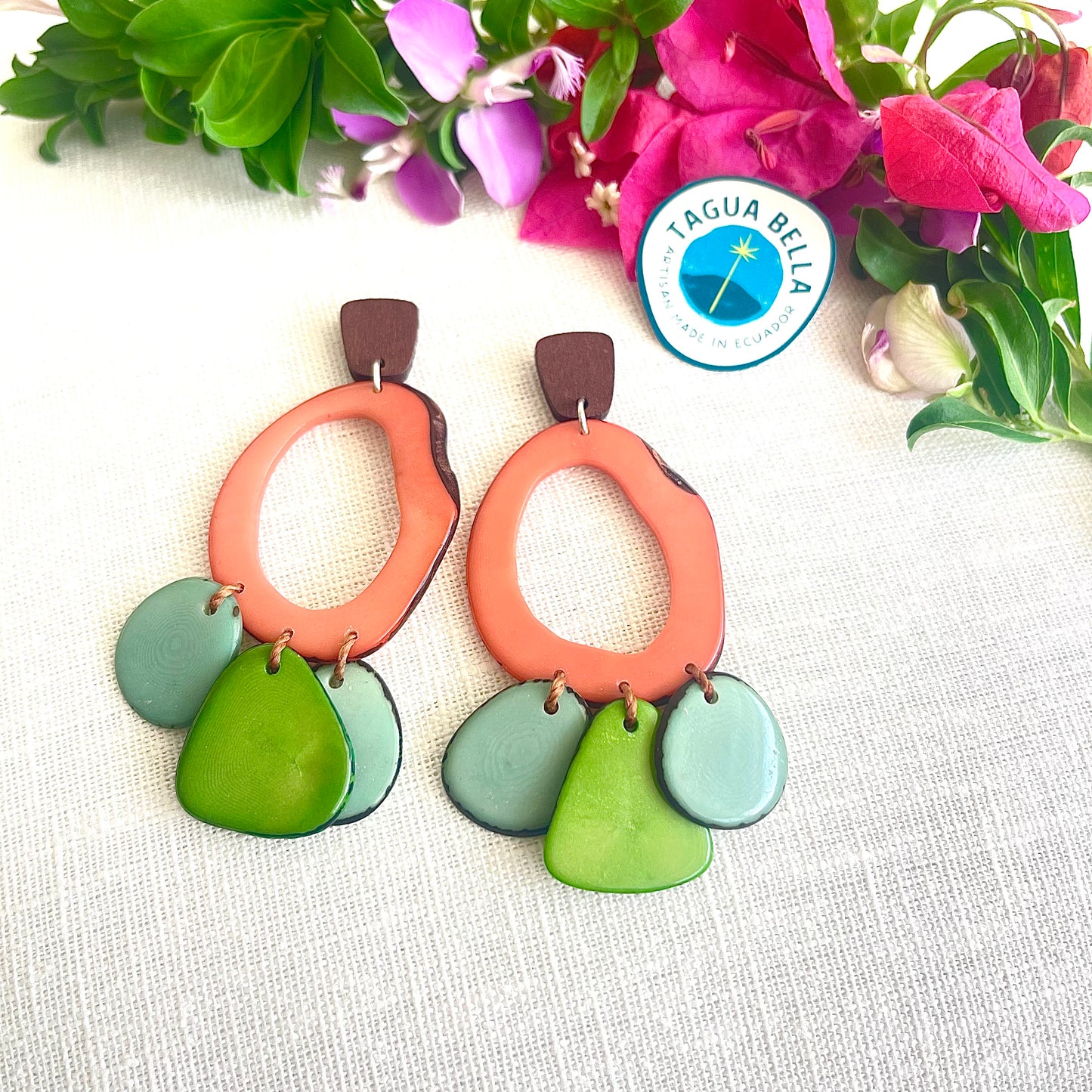 GAIL 2 TAGUA EARRINGS