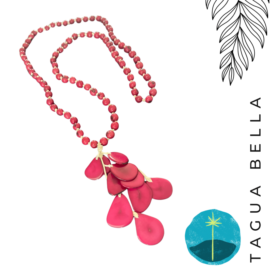 CHA CHA 3 TAGUA NECKLACE