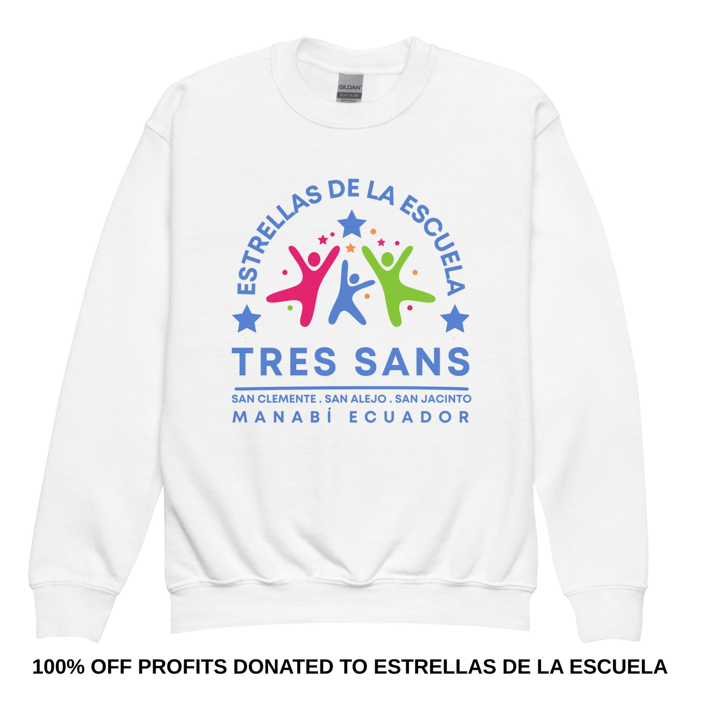 Estrellas Escuela Youth Crewneck