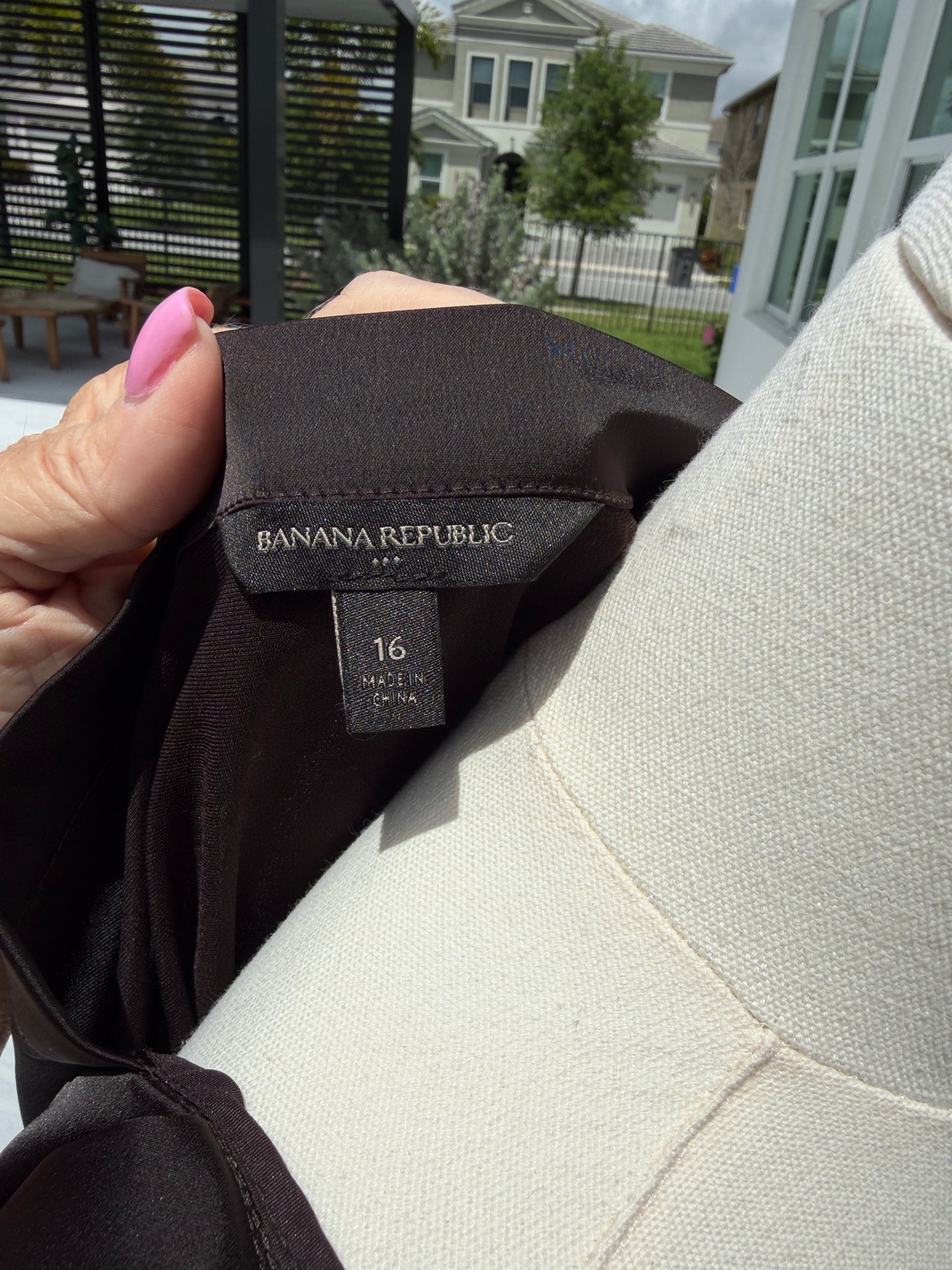Banana Republic Black Dress 16