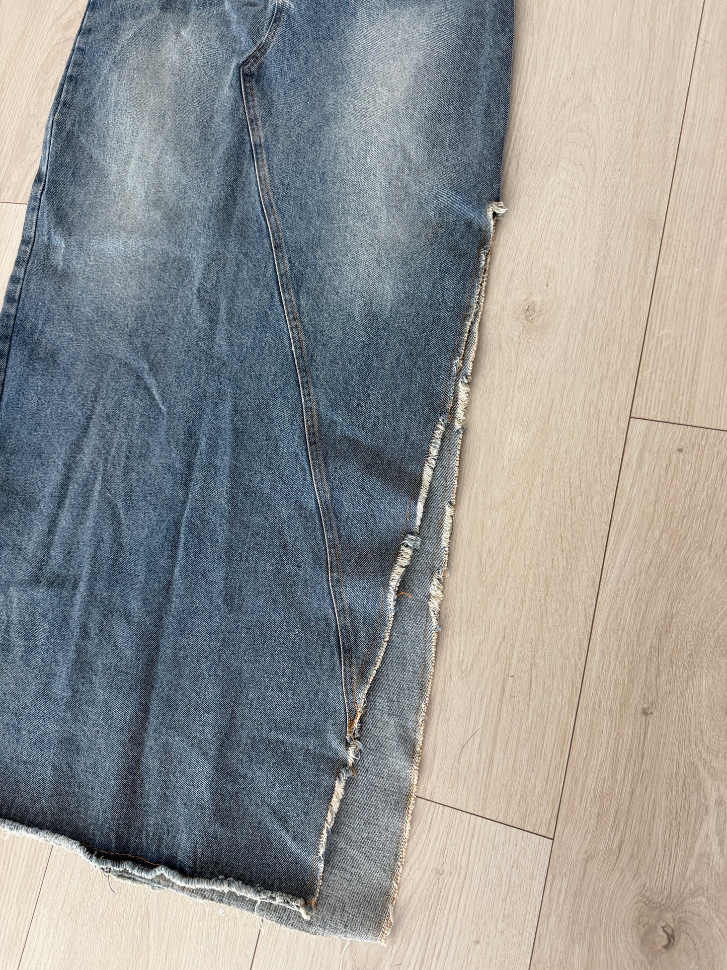Boho Jean Skirt