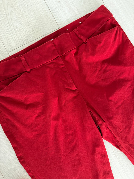 Loft Red Pants 14p