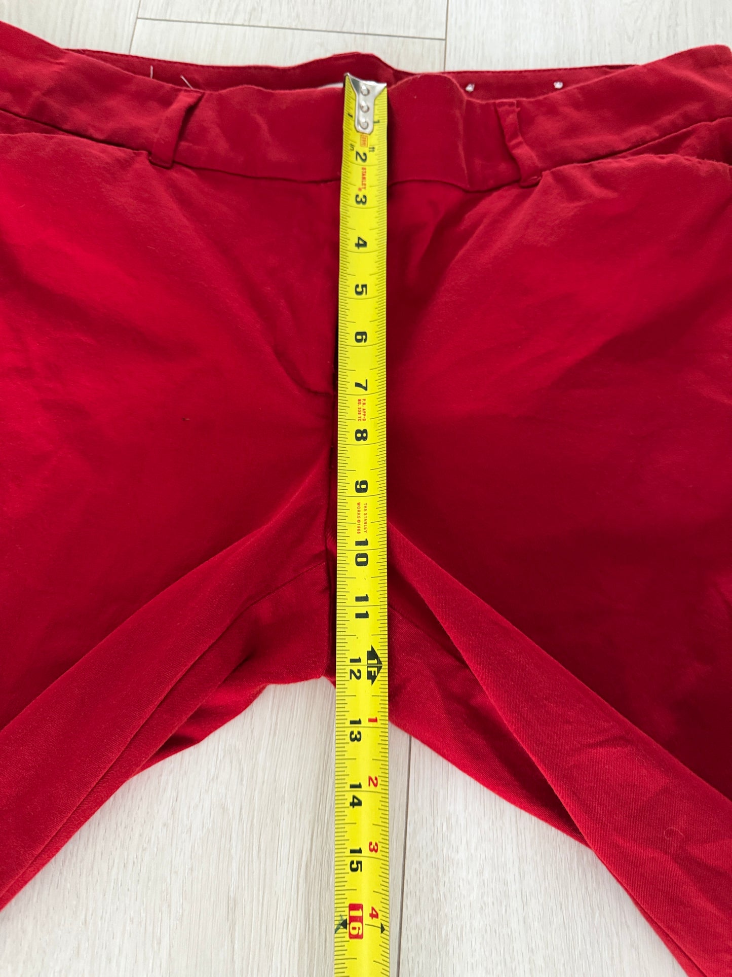 Loft Red Pants 14p