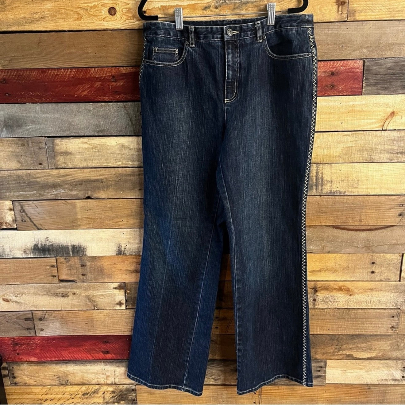 Talbots whipstitched 12