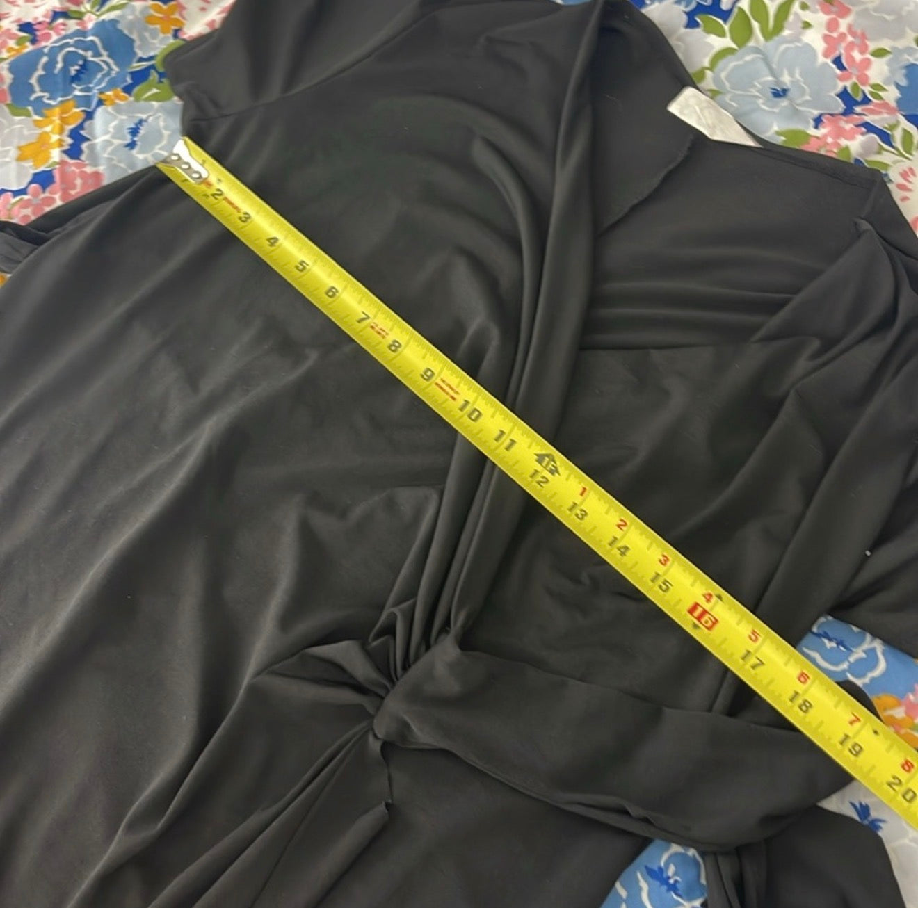 Black Wrap Dress large
