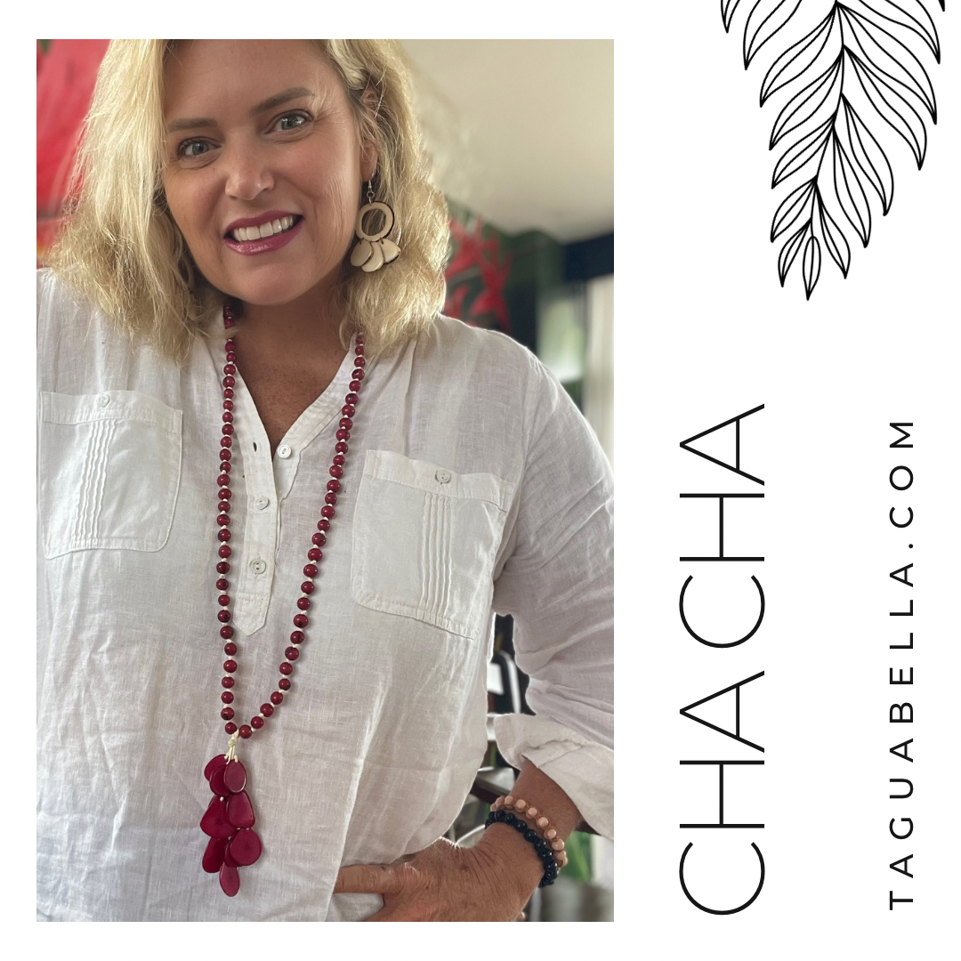 CHA CHA 2 TAGUA NECKLACE