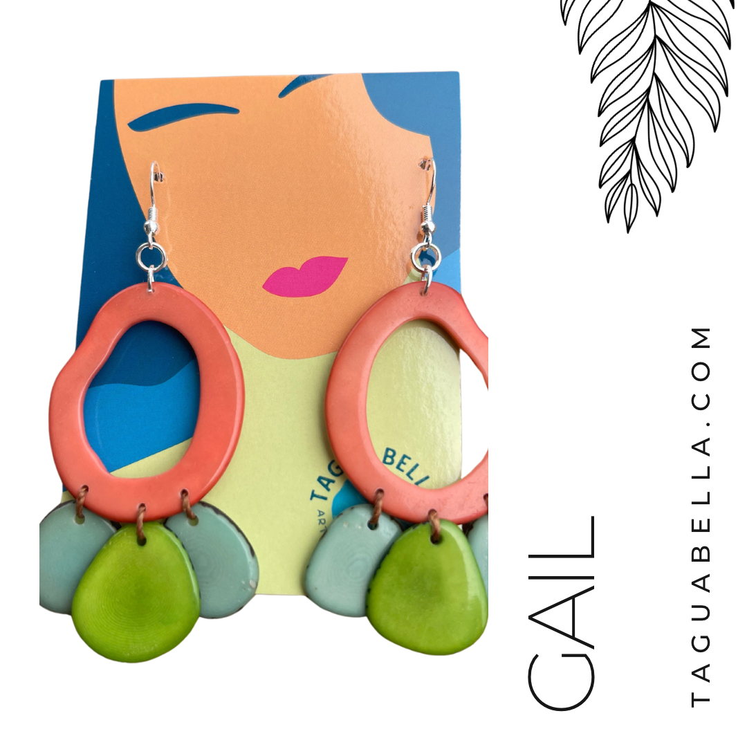 GAIL 2 TAGUA EARRINGS