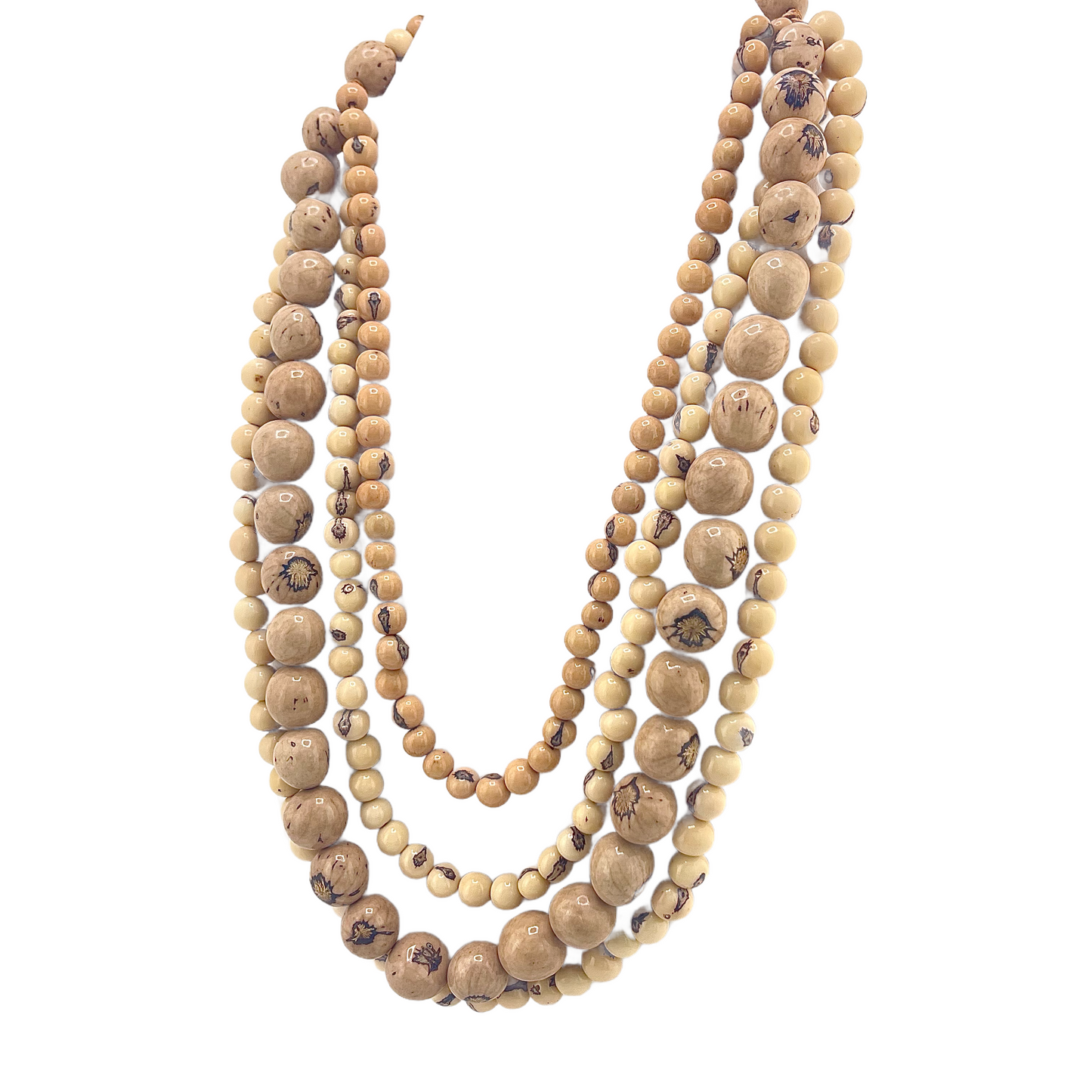 ROSARIO NEUTRALS ACAI NECKLACE