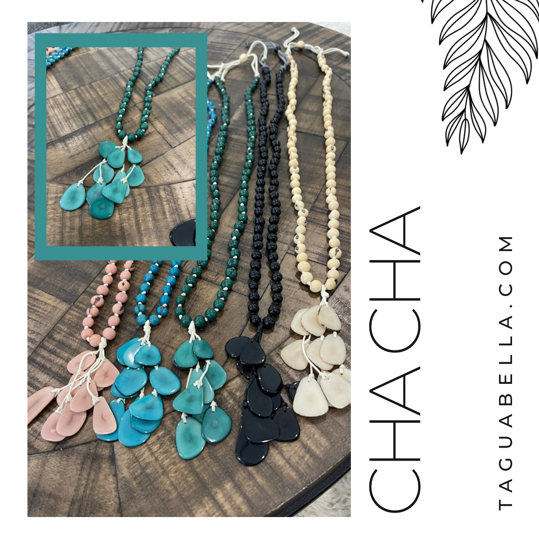 CHA CHA 2 TAGUA NECKLACE