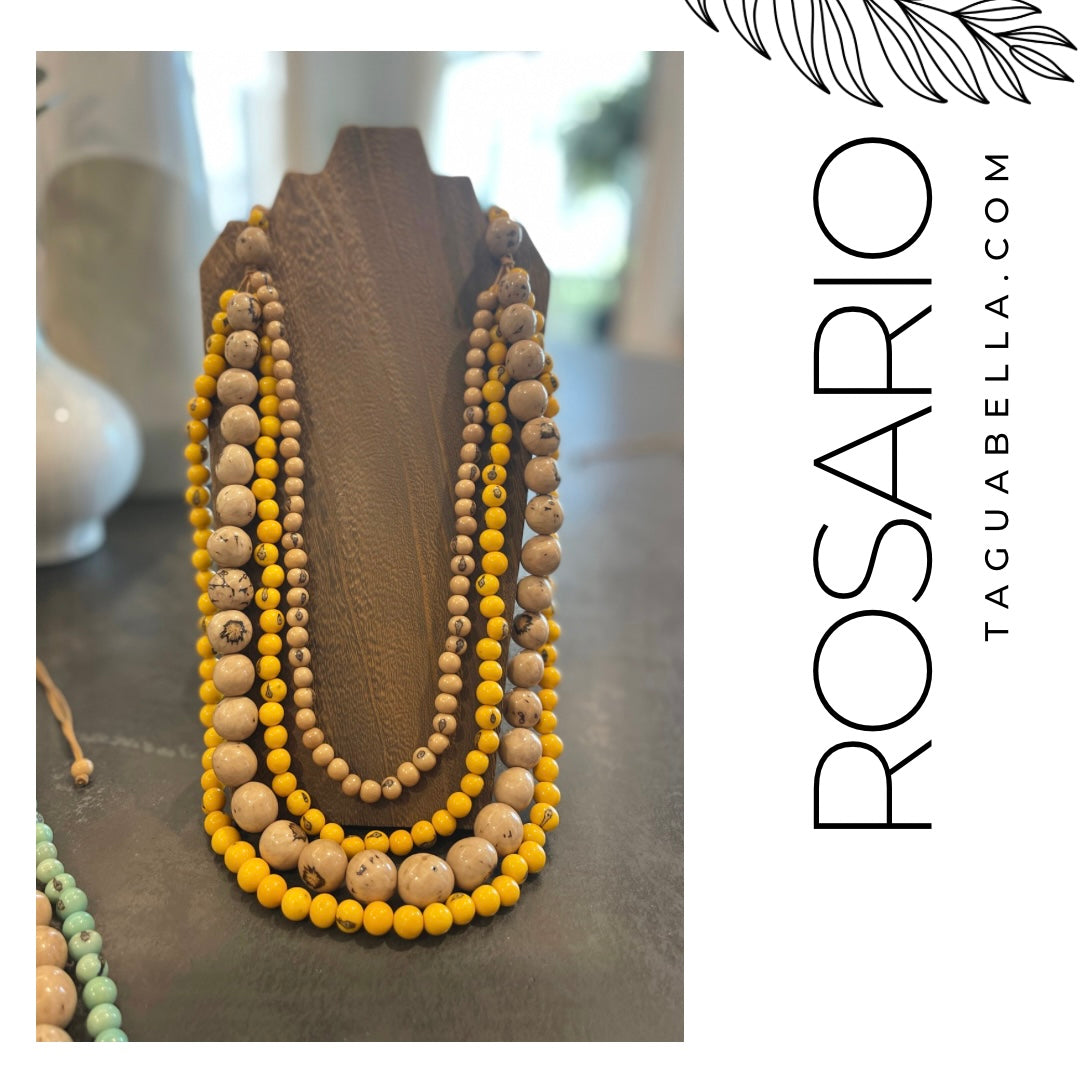 WTS ROSARIO MIX ACAI NECKLACE