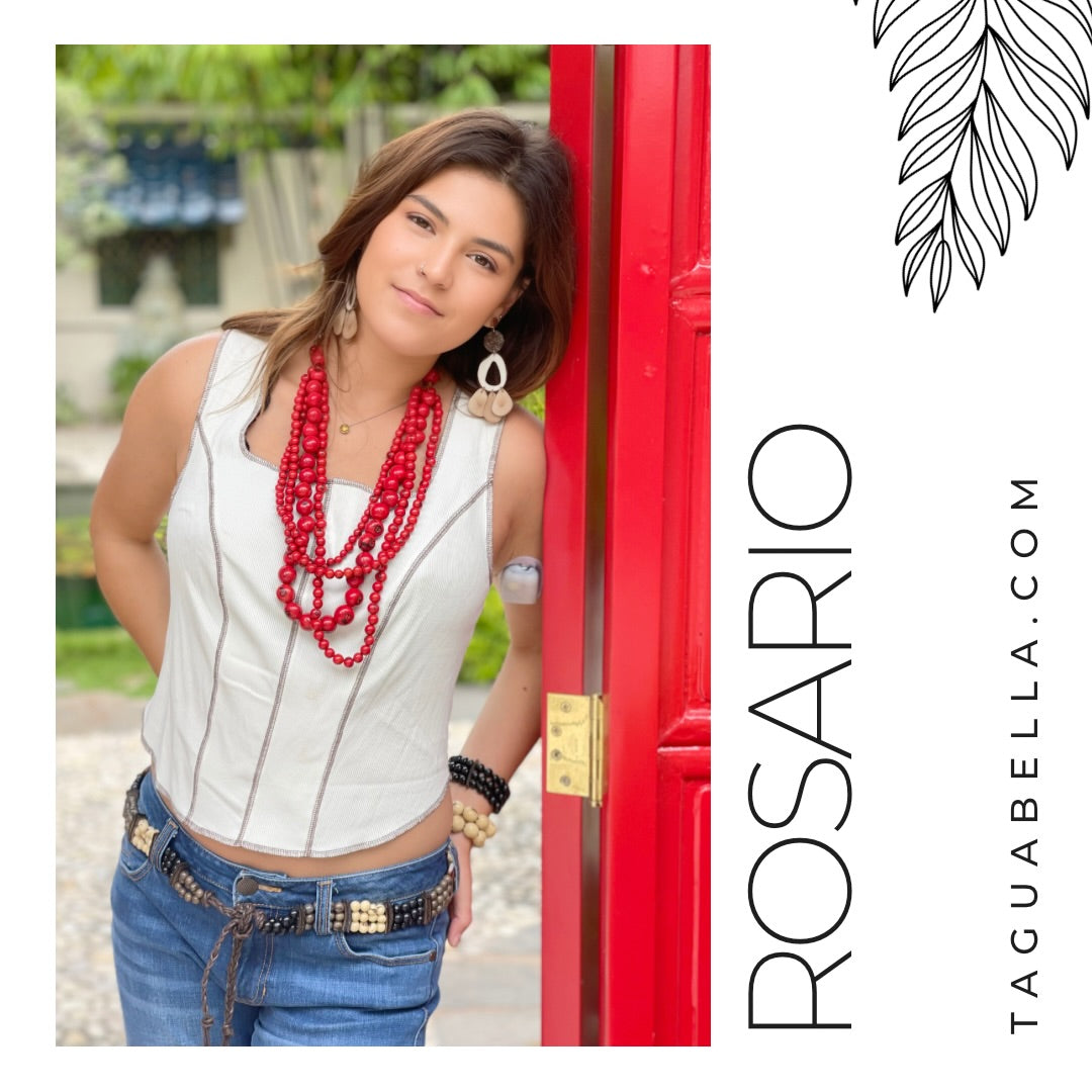 ROSARIO COLORS ACAI NECKLACE