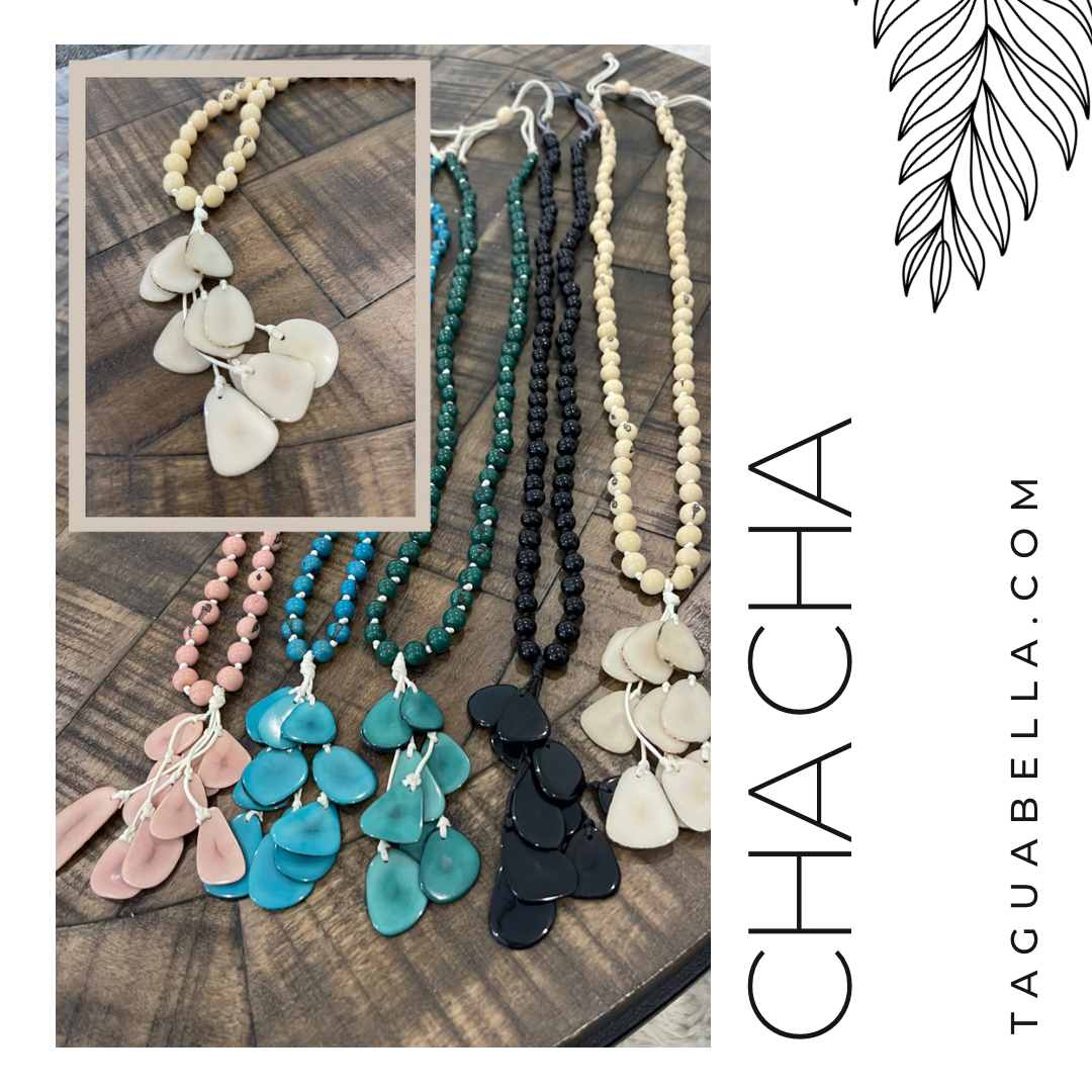 CHA CHA 2 TAGUA NECKLACE