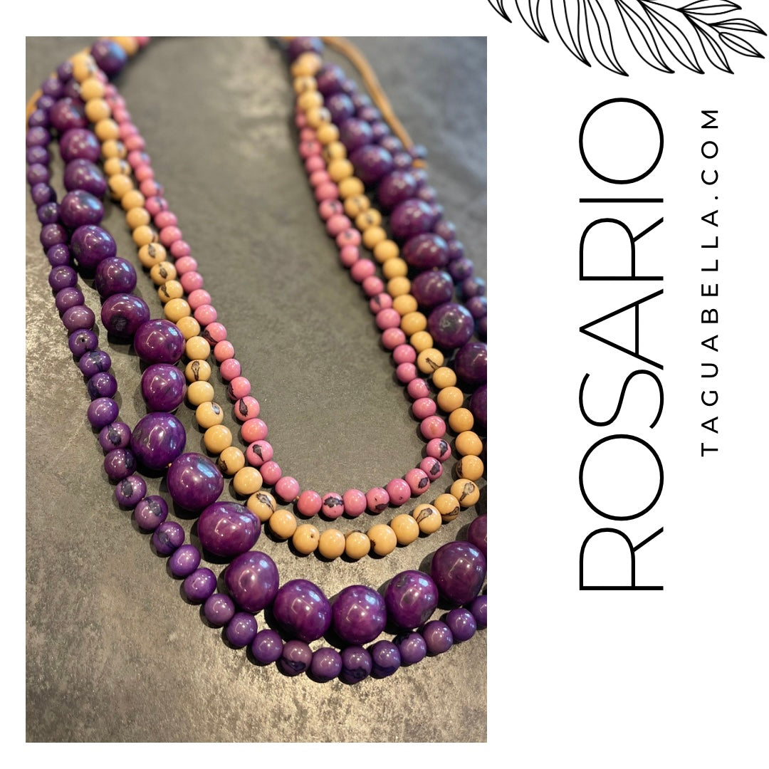 WTS ROSARIO MIX ACAI NECKLACE