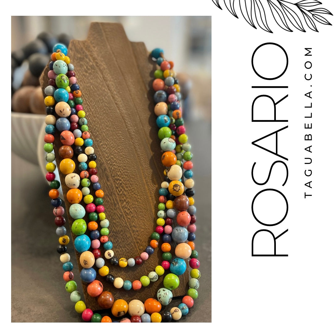 ROSARIO RAINBOW ACAI NECKLACE