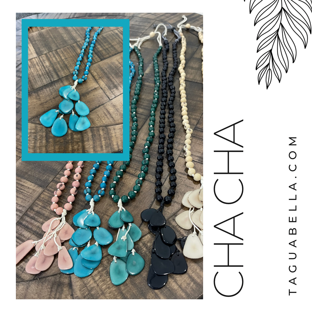 CHA CHA 2 TAGUA NECKLACE