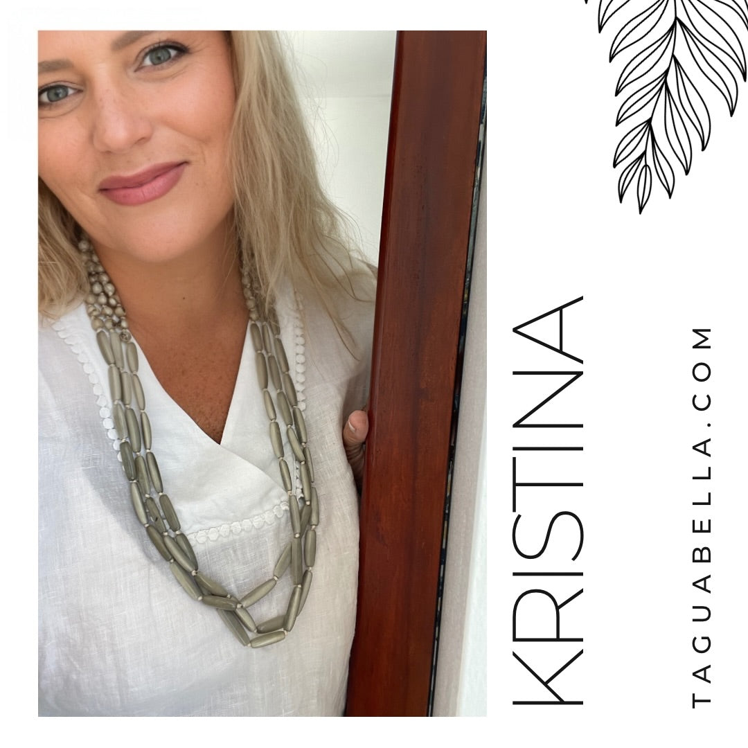 KRISTINA TAGUA NECKLACE