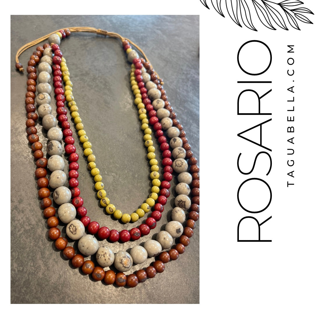 WTS ROSARIO MIX ACAI NECKLACE