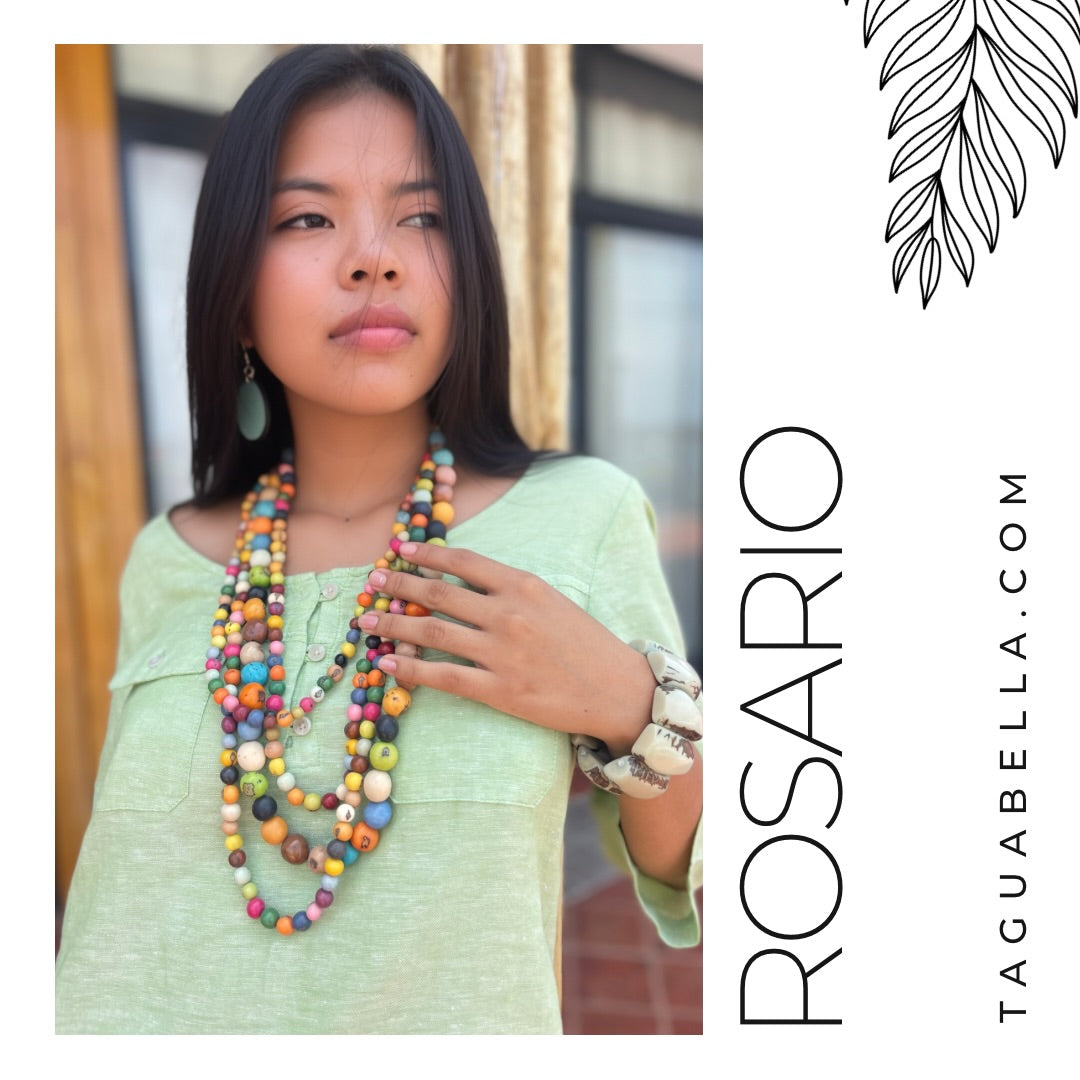 ROSARIO RAINBOW ACAI NECKLACE