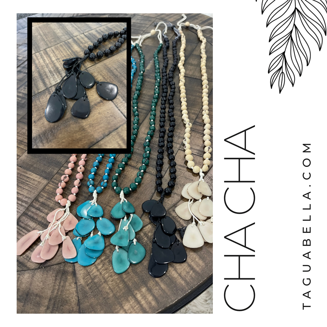 CHA CHA 2 TAGUA NECKLACE