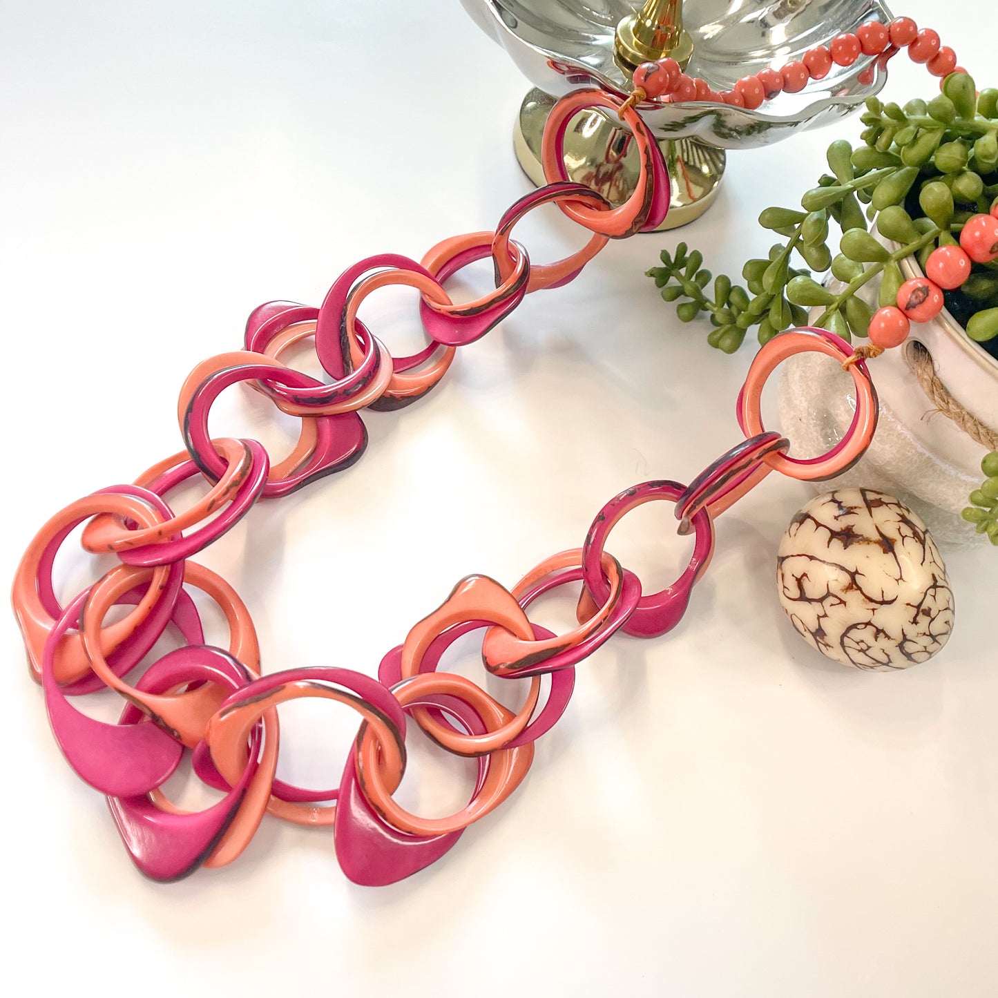 ESME TAGUA NECKLACE