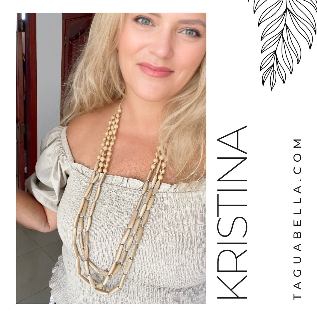 KRISTINA TAGUA NECKLACE