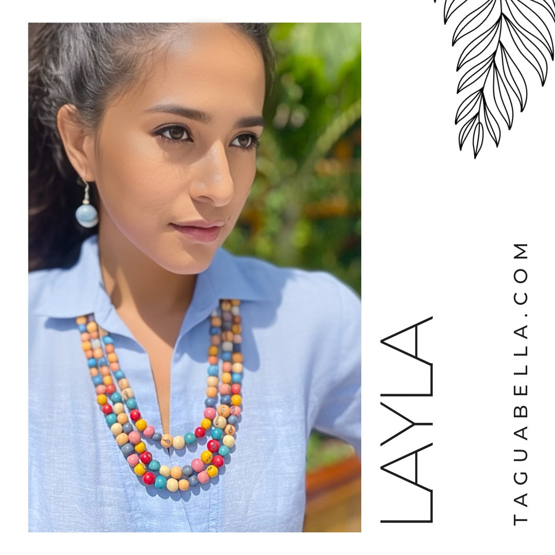 LAYLA ACAI NECKLACE